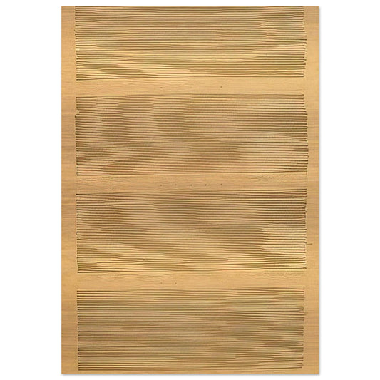 Morning Star - Agnes Martin Brushed Aluminum Print - 70x100 cm / 28x40 inches | Agnes Martin Aluminum Print | Agnes Martin Prints