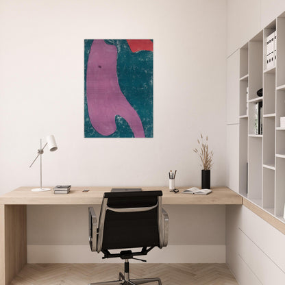 Etude de tissu - 1946 - Serge Poliakoff Brushed Aluminum Print - 70x100 cm / 28x40 inches | Serge Poliakoff Aluminum Print | Serge Poliakoff Prints