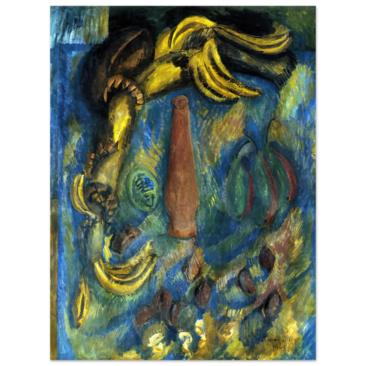 Raoul Dufy - STILL LIFE WITH BANANAS 1909 Fine Art Poster - Default Title