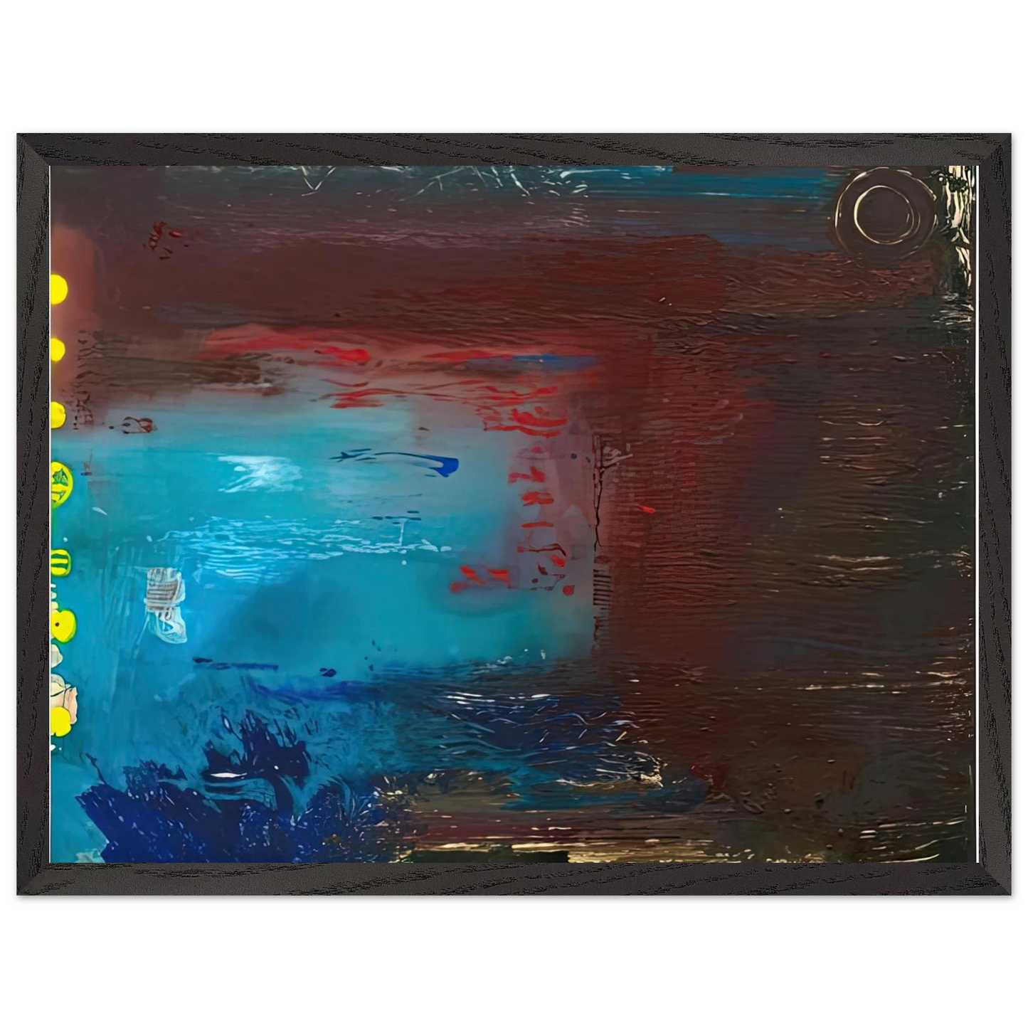 Helen Frankenthaler - Borrowed Dream, 1992- Wall Art - 30x40 cm / 12x16 inches - Fine Art Poster - -
