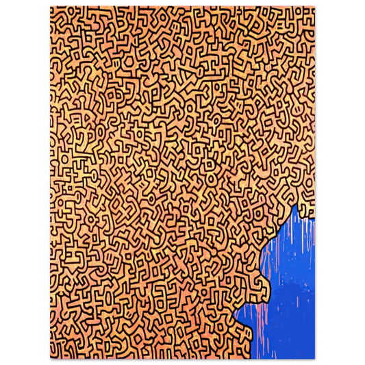 Keith Haring - BRAZIL 1989 Fine Art Poster - Default Title