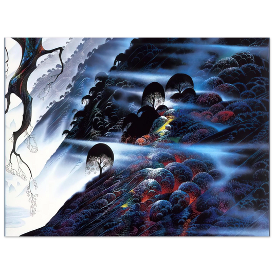 Eyvind Earle - Blue Light Fine Art Poster - Default Title