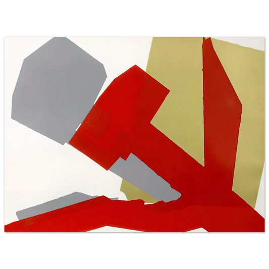 Andy Warhol - Hammer and Sickle  Special Edition  Fine Art Poster - 13x18 cm / 5x7 inches