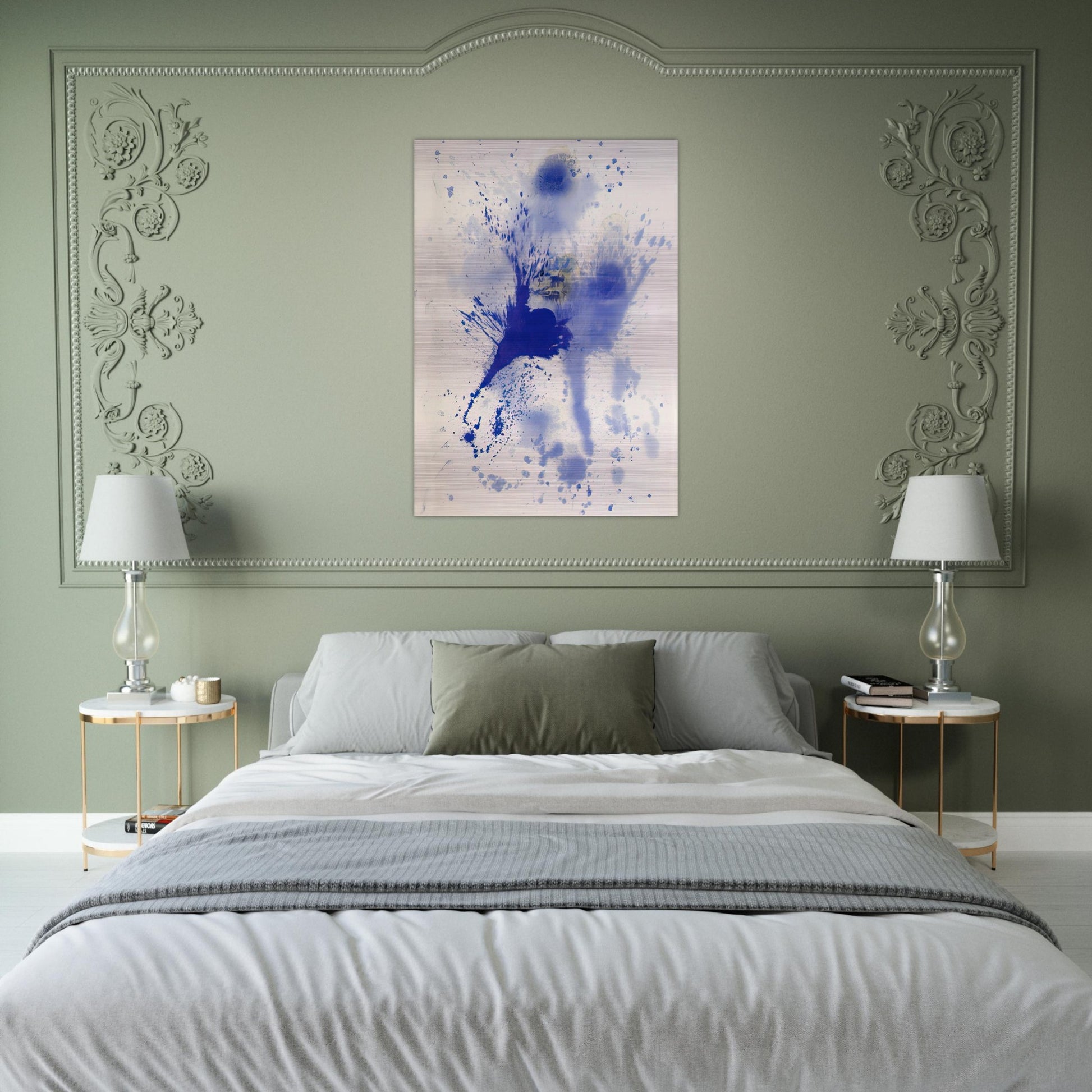 Astral Nebula - Hans Hofmann Brushed Aluminum Print - 70x100 cm / 28x40 inches | Hans Hofmann Aluminum Print | Hans Hofmann Prints