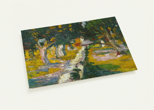 ORCHARD AT LLANE CADAQUES 1920 By Salvador Dali Pack of 10 Post Cards | Salvador Dali Post Cards | A6 (10.5 x 14.8 cm) - 4.1 x 5.8 inches