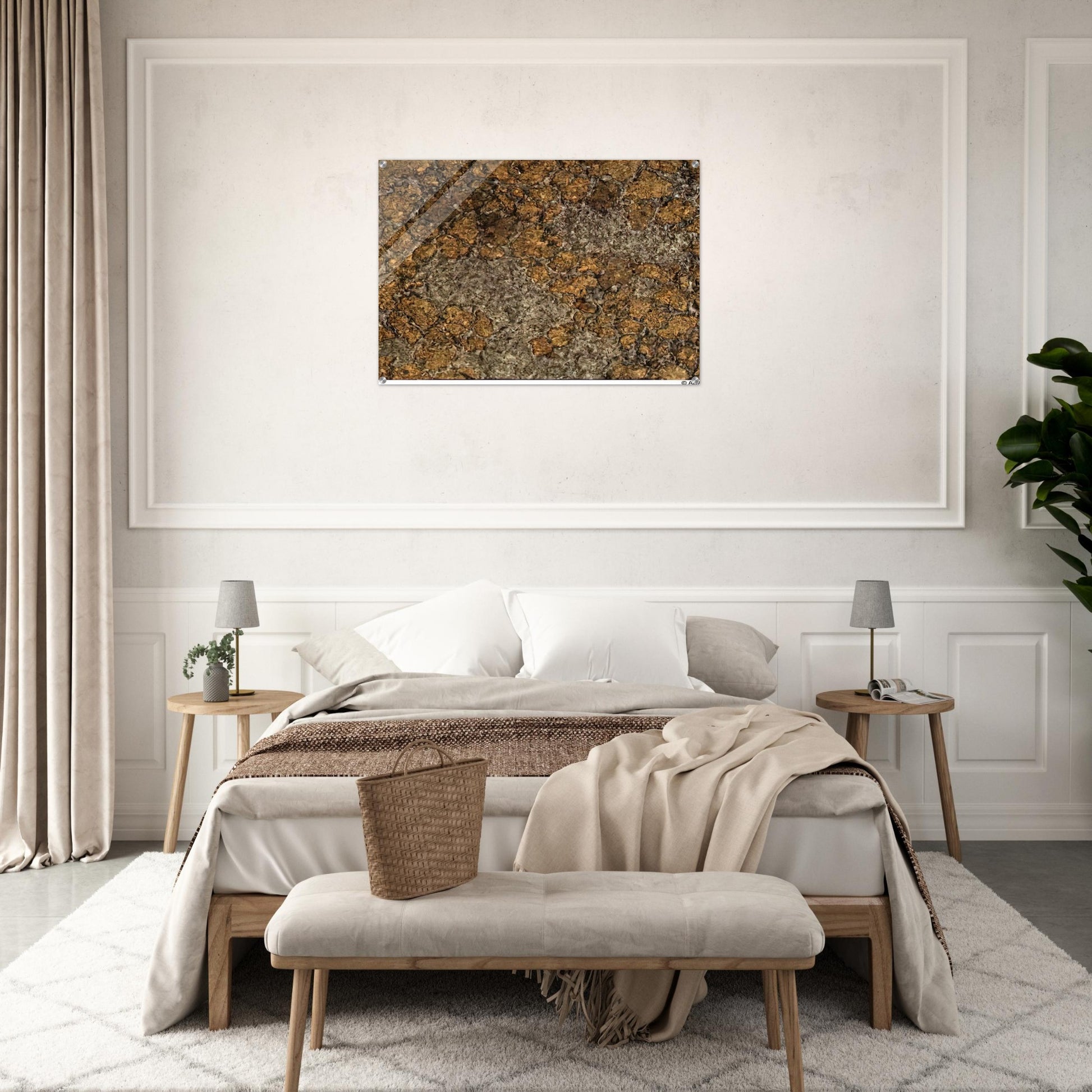 LIFE WITHOUT THE MAN III - Jean Dubuffet Acrylic Print - 70x100 cm / 28x40″ inches | Jean Dubuffet Wall Art | Jean Dubuffet Prints