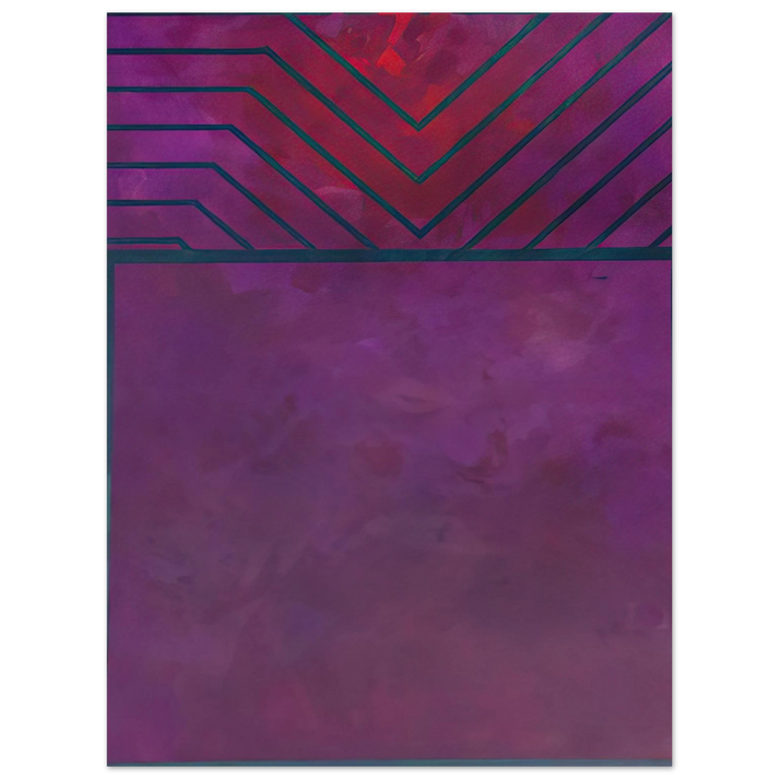 Luis Feito - UNTITLED 1986  75x100 cm / 30x40inches Fine Art Poster