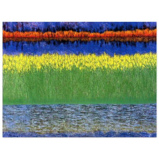Jimmy Ernst - Sea of Grass - 1982 Fine Art Poster - Default Title