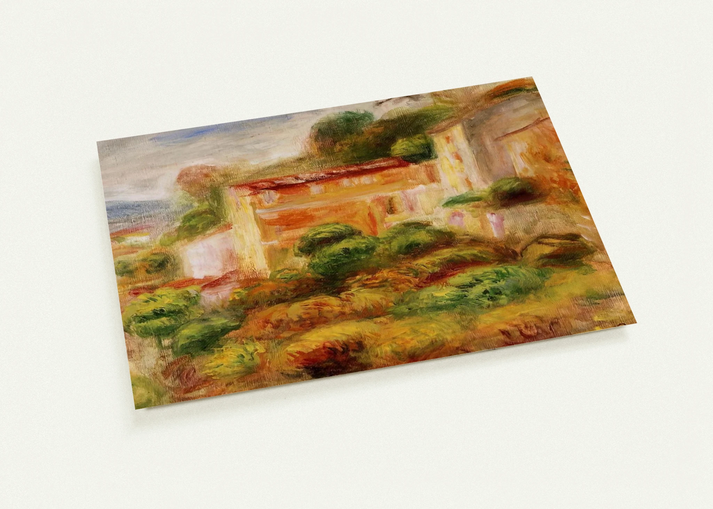Maison de la Poste By Pierre-Auguste Renoir Pack of 10 Post Cards | Pierre-Auguste Renoir Post Cards | A6 (10.5 x 14.8 cm) - 4.1 x 5.8 inches