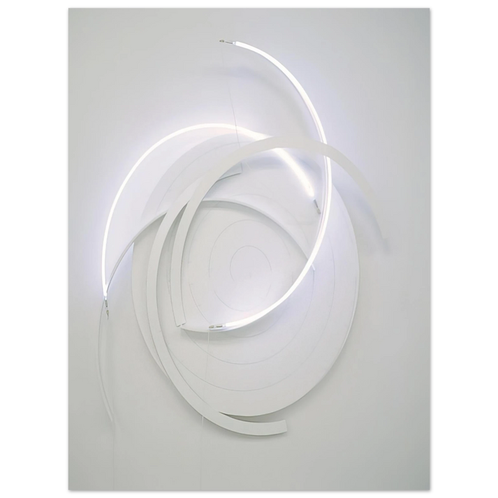 Francois Morellet - Lunatique compact nÂ° 3 - 1996  75x100 cm / 30x40inches Fine Art Poster