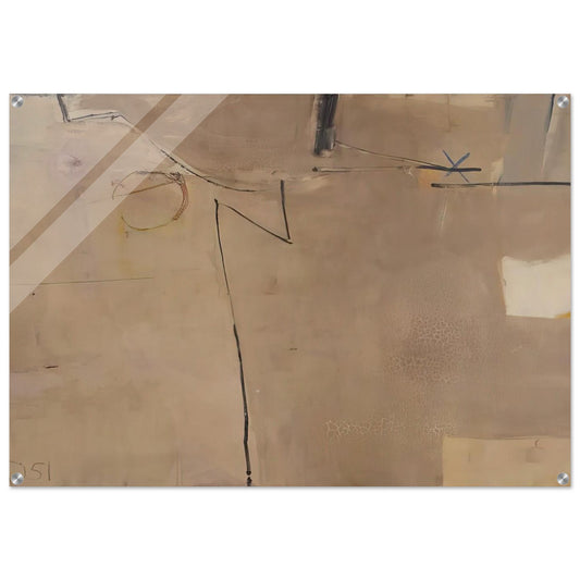 #22 Albuquerque - Richard Diebenkorn Acrylic Print - 70x100 cm / 28x40″ inches