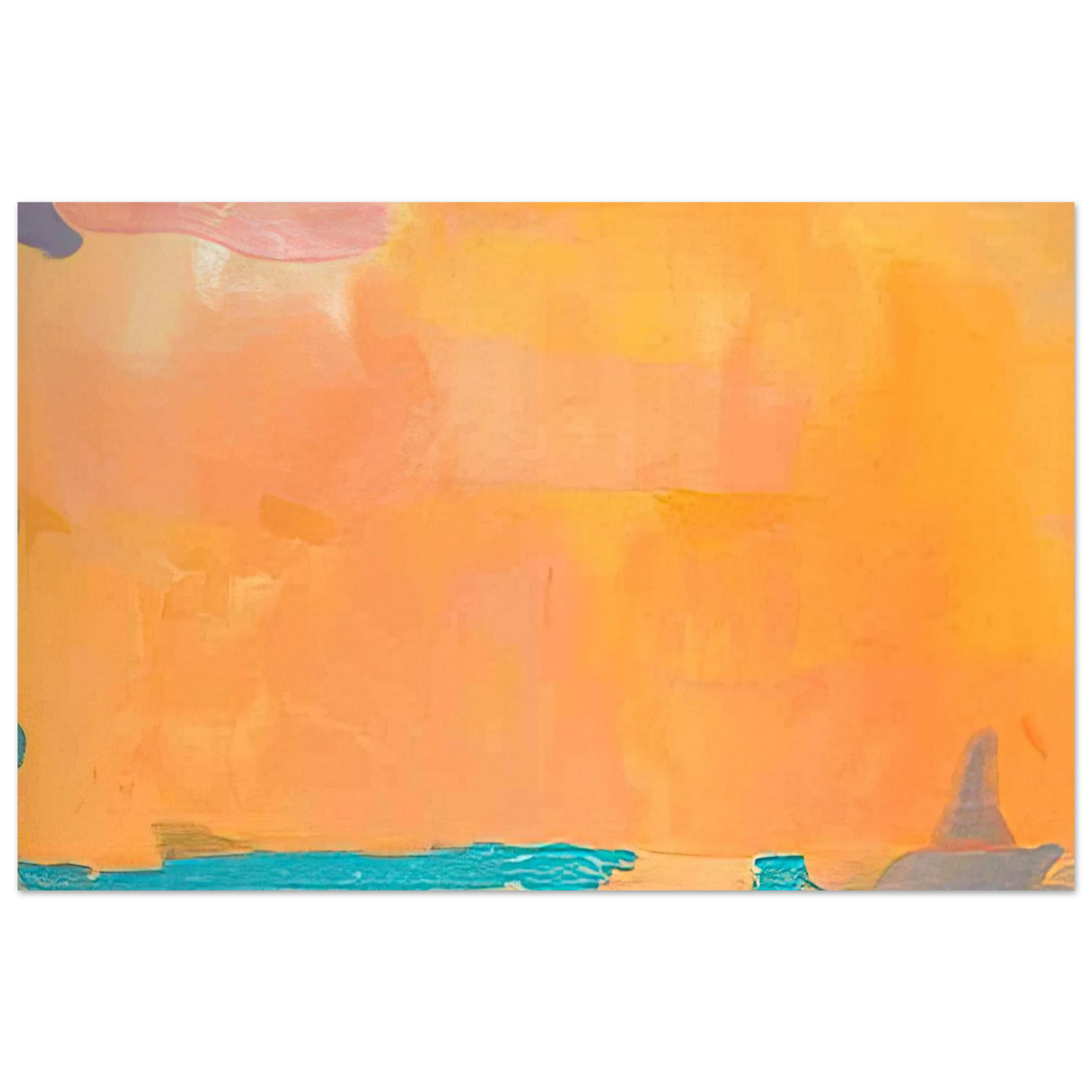 Helen Frankenthaler - Royal Fireworks - 1975 Wall art - A2 (42 x 59.4  cm) - Fine Art Poster - -