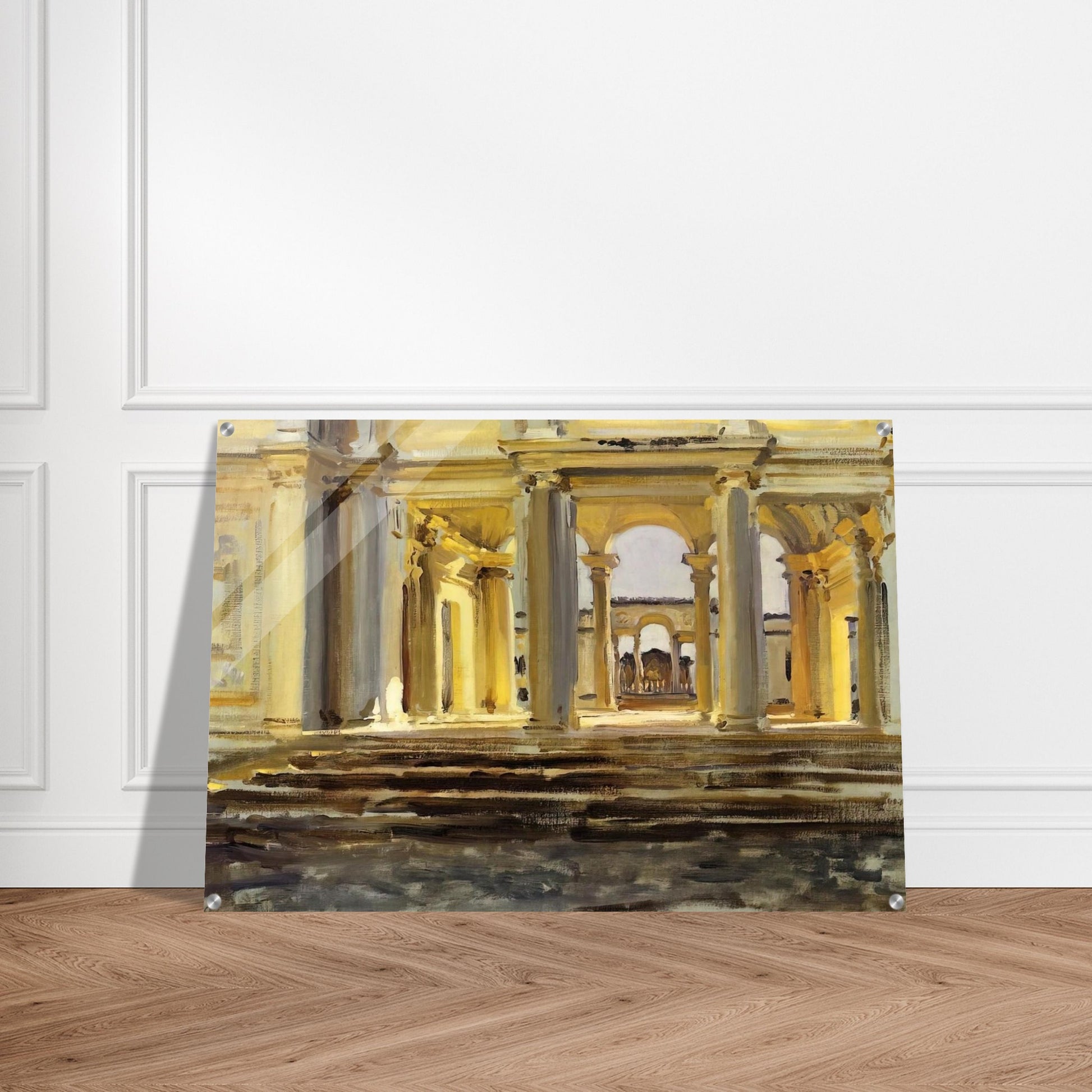 Villa Papa Giulla - John Singer Sargent Acrylic Print - 70x100 cm / 28x40″ inches