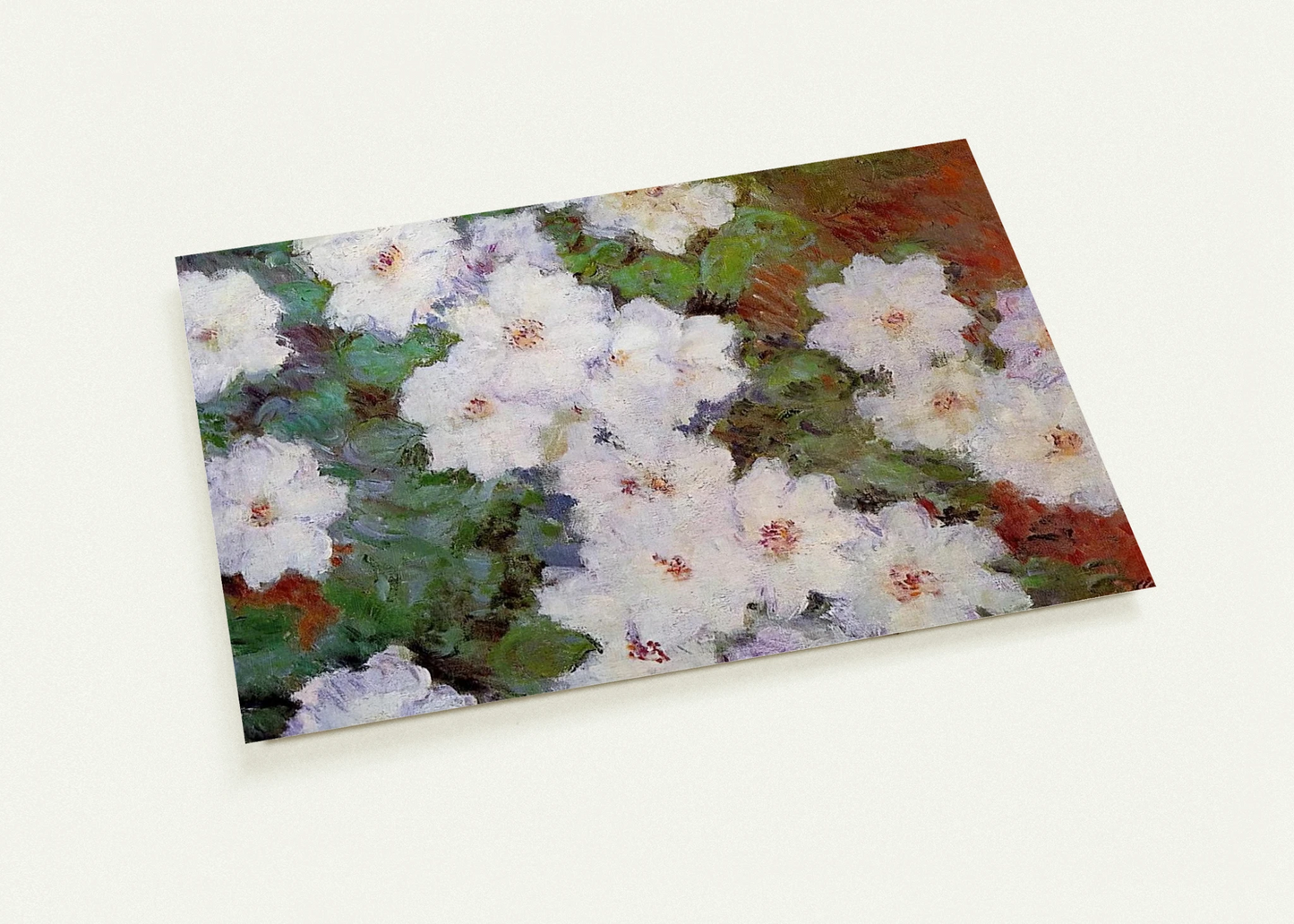 Clematis By claude monet Pack of 10 Post Cards | claude monet Post Cards | A6 (10.5 x 14.8 cm) - 4.1 x 5.8 inches