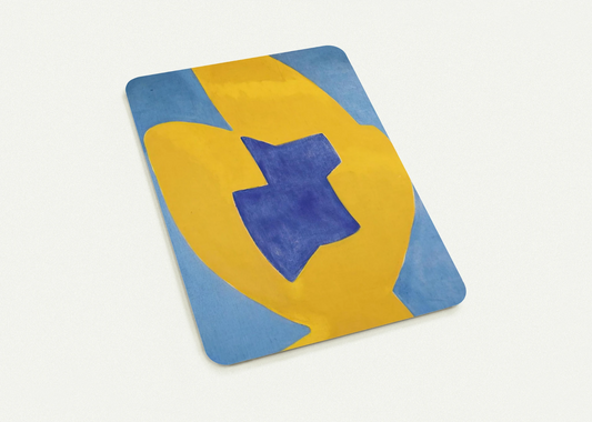 Composition abstraite - 1968 By Serge Poliakoff Pack of 10 Post Cards | Serge Poliakoff Post Cards | A6 (10.5 x 14.8 cm) - 4.1 x 5.8 inches