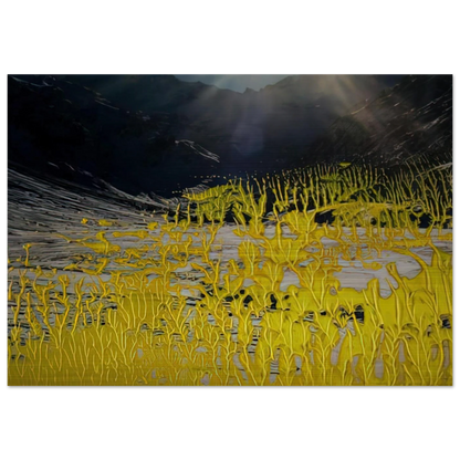 19 3 92 - Gerhard Richter Brushed Aluminum Print - 70x100 cm / 28x40 inches | Gerhard Richter Aluminum Print | Gerhard Richter Prints