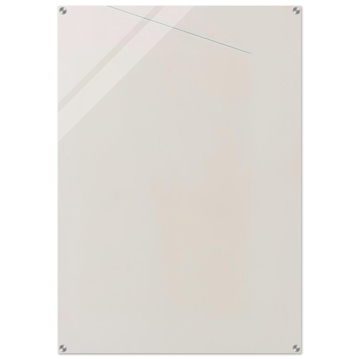 Blue Line - Minimalism - Robert Ryman Acrylic Print - 70x100 cm / 28x40″ inches | Robert Ryman Wall Art | Robert Ryman Prints