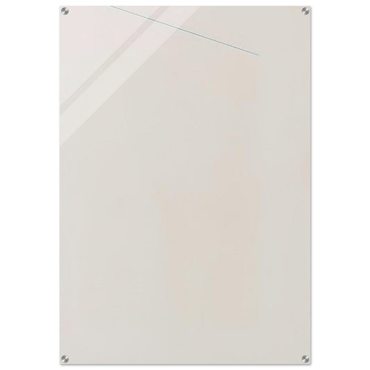 Blue Line - Minimalism - Robert Ryman Acrylic Print - 70x100 cm / 28x40″ inches | Robert Ryman Wall Art | Robert Ryman Prints