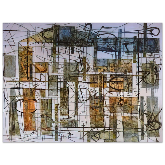 Jimmy Ernst - Lookscape - 1952 Fine Art Poster - Default Title