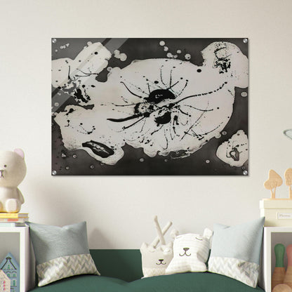 Black Smudge - Sam Francis Acrylic Print - 70x100 cm / 28x40″ inches | Sam Francis Wall Art | Sam Francis Prints