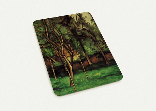 Orchard By Paul Cézanne Pack of 10 Post Cards | Paul Cézanne Post Cards | A6 (10.5 x 14.8 cm) - 4.1 x 5.8 inches