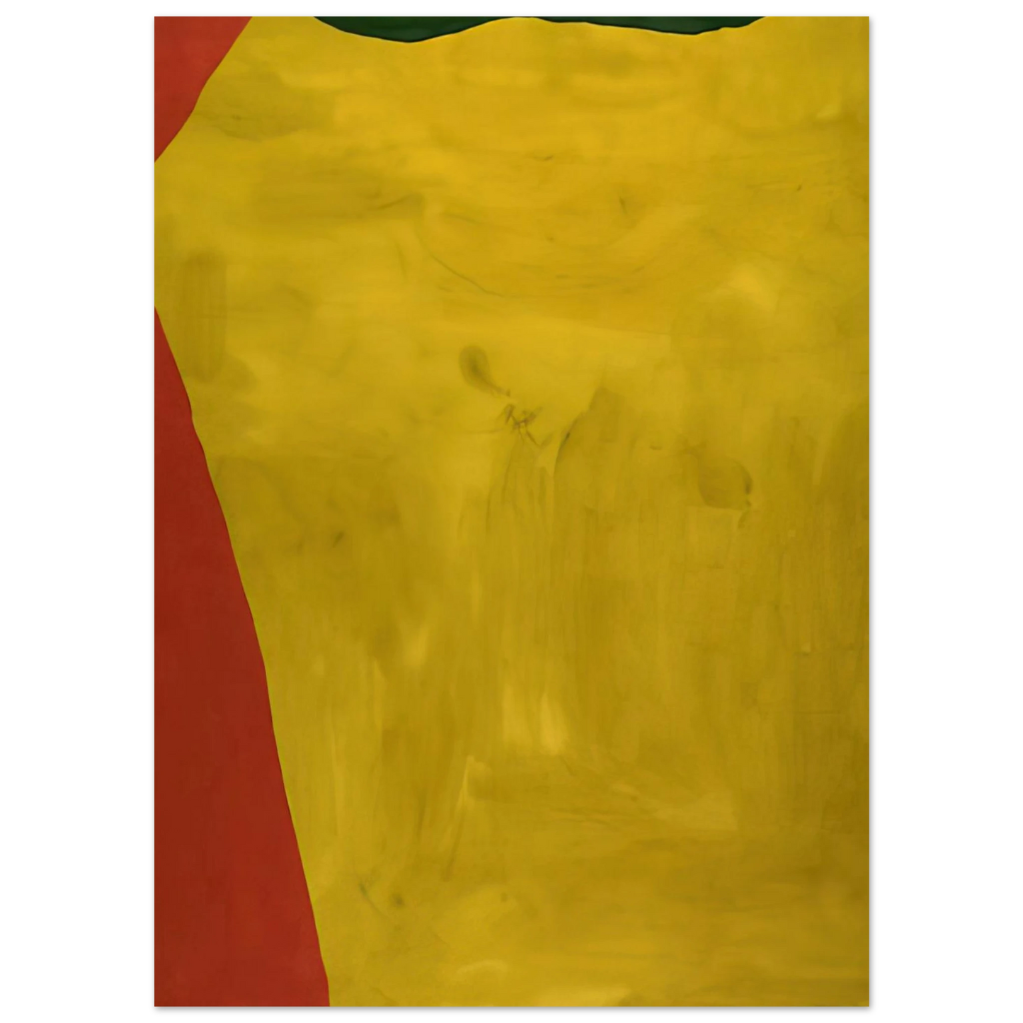 Helen Frankenthaler - Blessing of the Fleet - 1969 Wall art - 21x29.7 cm / 8x12" - Fine Art Poster - -