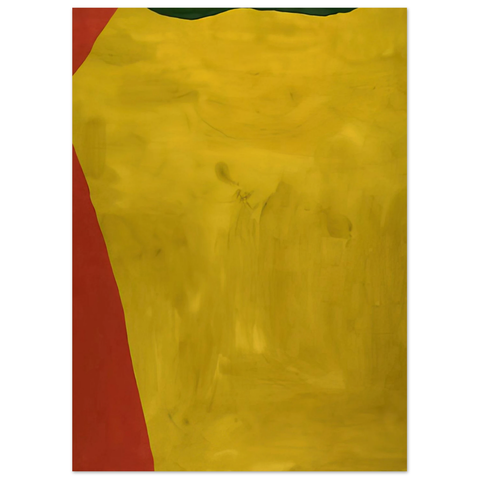 Helen Frankenthaler - Blessing of the Fleet - 1969 Wall art - 21x29.7 cm / 8x12" - Fine Art Poster - -