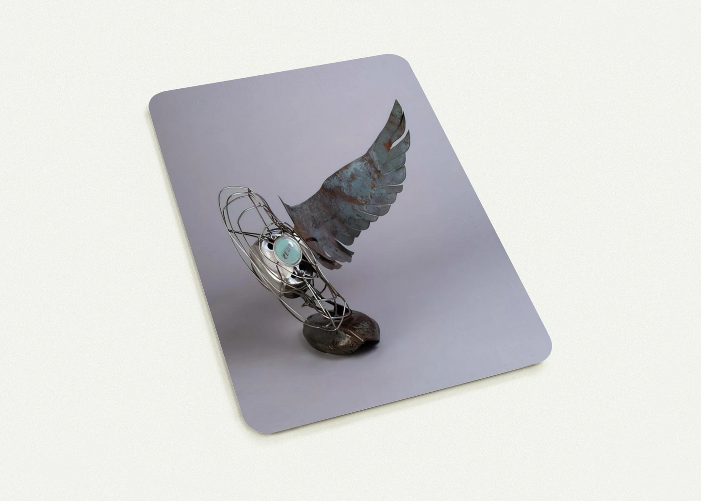 MERCURY ZERO SUMMER GLUT 1987 By Robert Rauschenberg Pack of 10 Post Cards | Robert Rauschenberg Post Cards | A6 (10.5 x 14.8 cm) - 4.1 x 5.8 inches