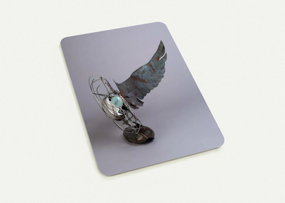 MERCURY ZERO SUMMER GLUT 1987 By Robert Rauschenberg Pack of 10 Post Cards | Robert Rauschenberg Post Cards | A6 (10.5 x 14.8 cm) - 4.1 x 5.8 inches