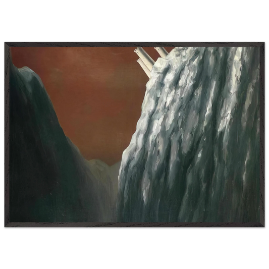 NOTDETECTED211402 - Rene Magritte Framed Art Print – Black Wooden Frame - Default Title - -Framed Art Print