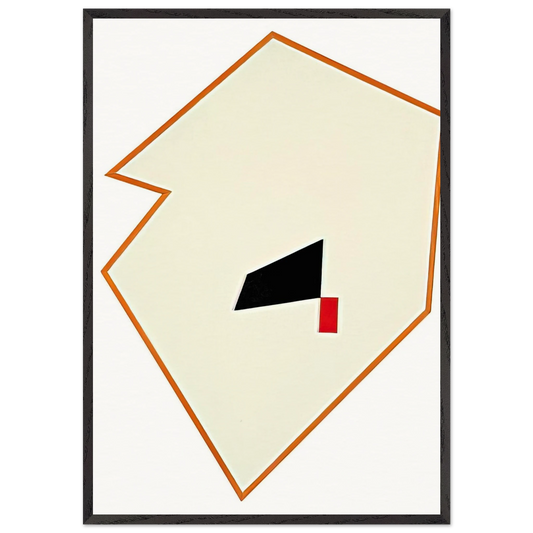 Untitled - 1945 N2 - Tomas Maldonado Framed Art Print – Black Wooden Frame - Default Title - -Framed Art Print