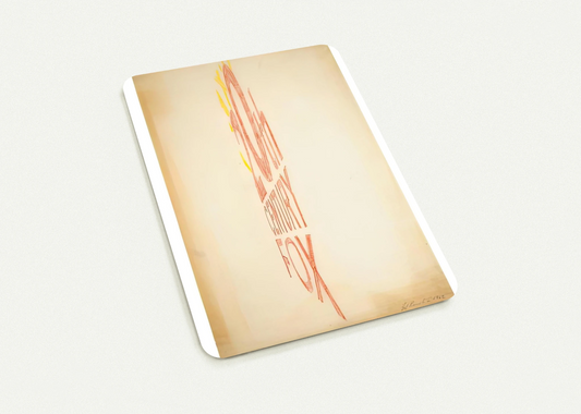 ANGLE STUDY LARGE TRADEMARK 1962 By Edward Ruscha Pack of 10 Post Cards | Edward Ruscha Post Cards | A6 (10.5 x 14.8 cm) - 4.1 x 5.8 inches