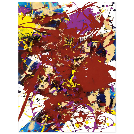Sam Francis - Untitled  SFP94-99  SFF 1781  Fine Art Poster - Default Title