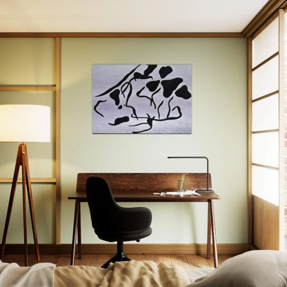 Automatic Drawing - Jean Arp Brushed Aluminum Print - 70x100 cm / 28x40 inches | Jean Arp Aluminum Print | Jean Arp Prints
