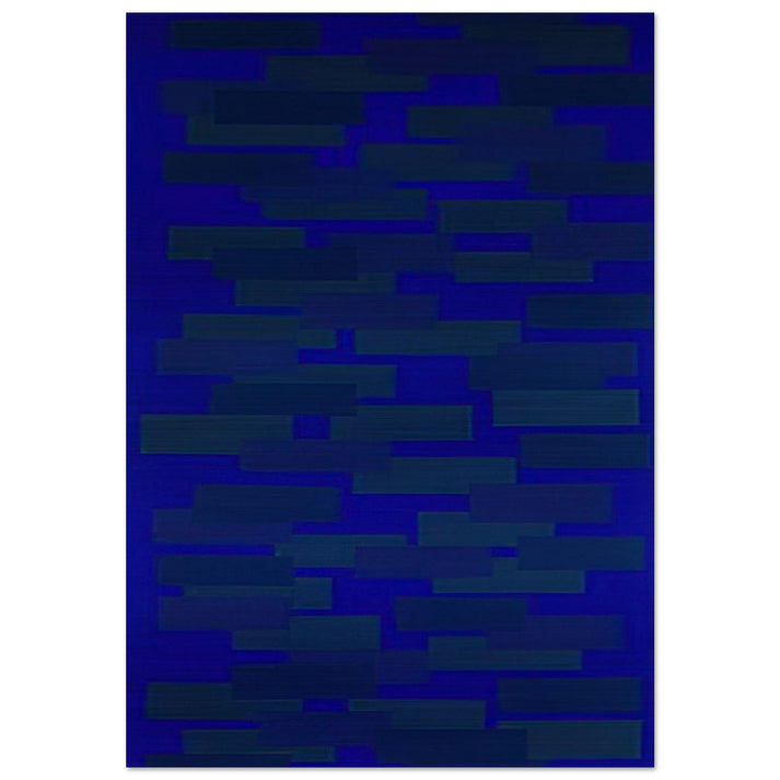 Number 15 - 1952 - Ad Reinhardt Brushed Aluminum Print - 70x100 cm / 28x40 inches | Ad Reinhardt Aluminum Print | Ad Reinhardt Prints