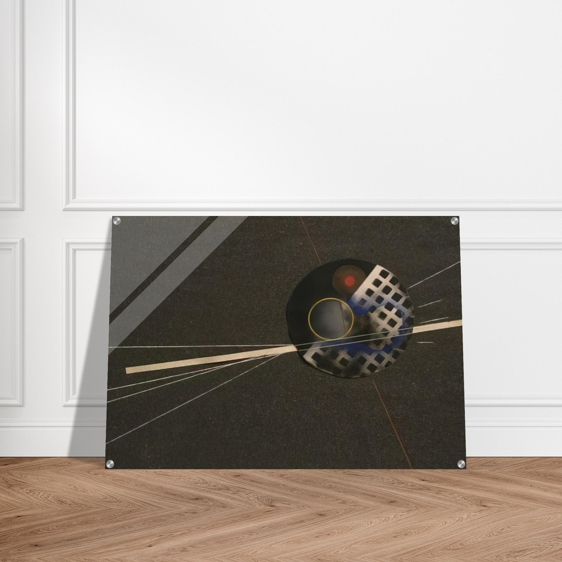 Emery Paper collage - Laszlo Moholy-Nagy Acrylic Print - 70x100 cm / 28x40″ inches | Laszlo Moholy-Nagy Wall Art | Laszlo Moholy-Nagy Prints