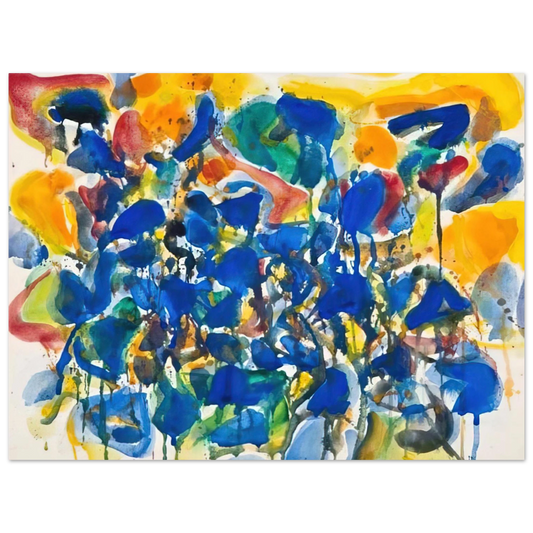 Sam Francis - Untitled  SF-56-003  Fine Art Poster - Default Title