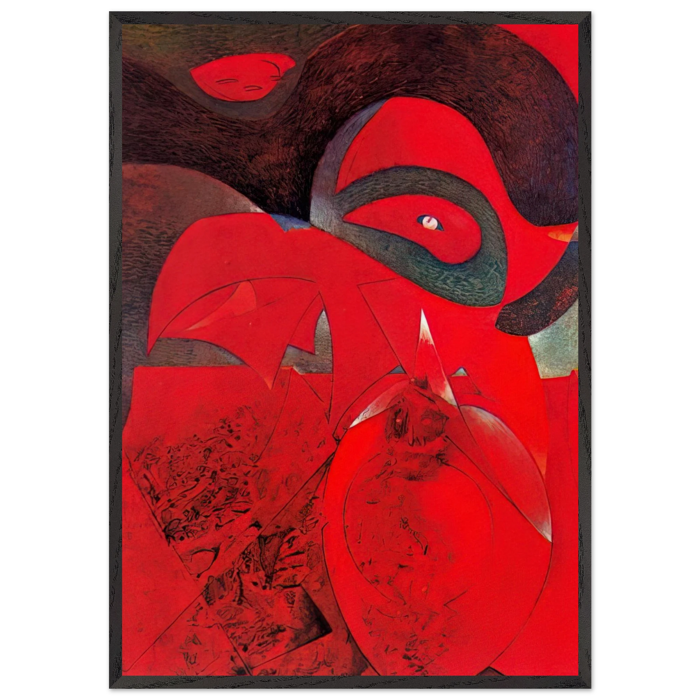 Compendium of the History of the Universe - Max Ernst Framed Art Print – Black Wooden Frame - Default Title - -Framed Art Print