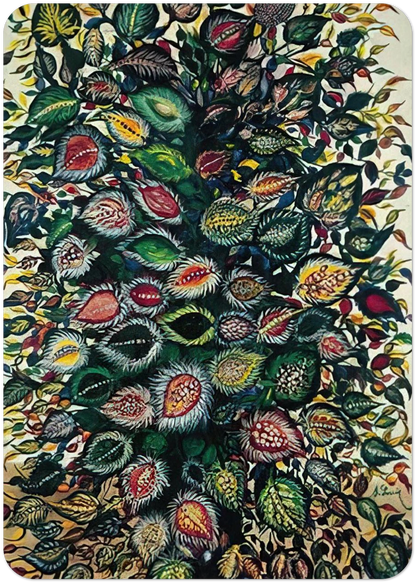 Feuilles - 1929 By Seraphine Louis Pack of 10 Post Cards | Seraphine Louis Post Cards | A6 (10.5 x 14.8 cm) - 4.1 x 5.8 inches