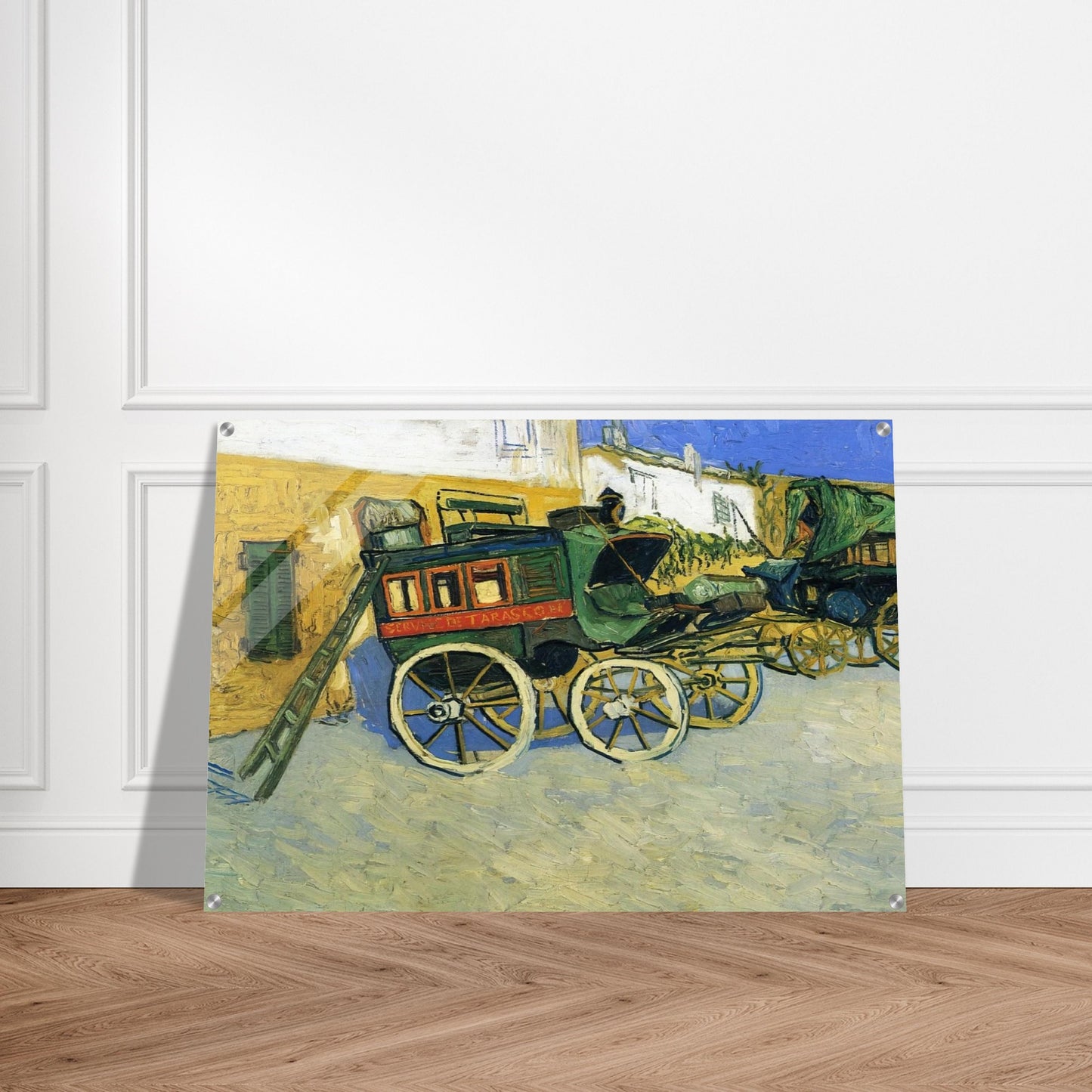 The Tarascon Diligence - Vincent van Gogh Acrylic Print - 70x100 cm / 28x40″ inches | Vincent van Gogh Wall Art | Vincent van Gogh Prints