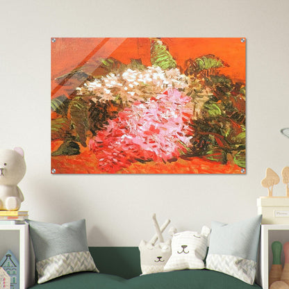 Lilacs - Vincent van Gogh Acrylic Print - 70x100 cm / 28x40″ inches