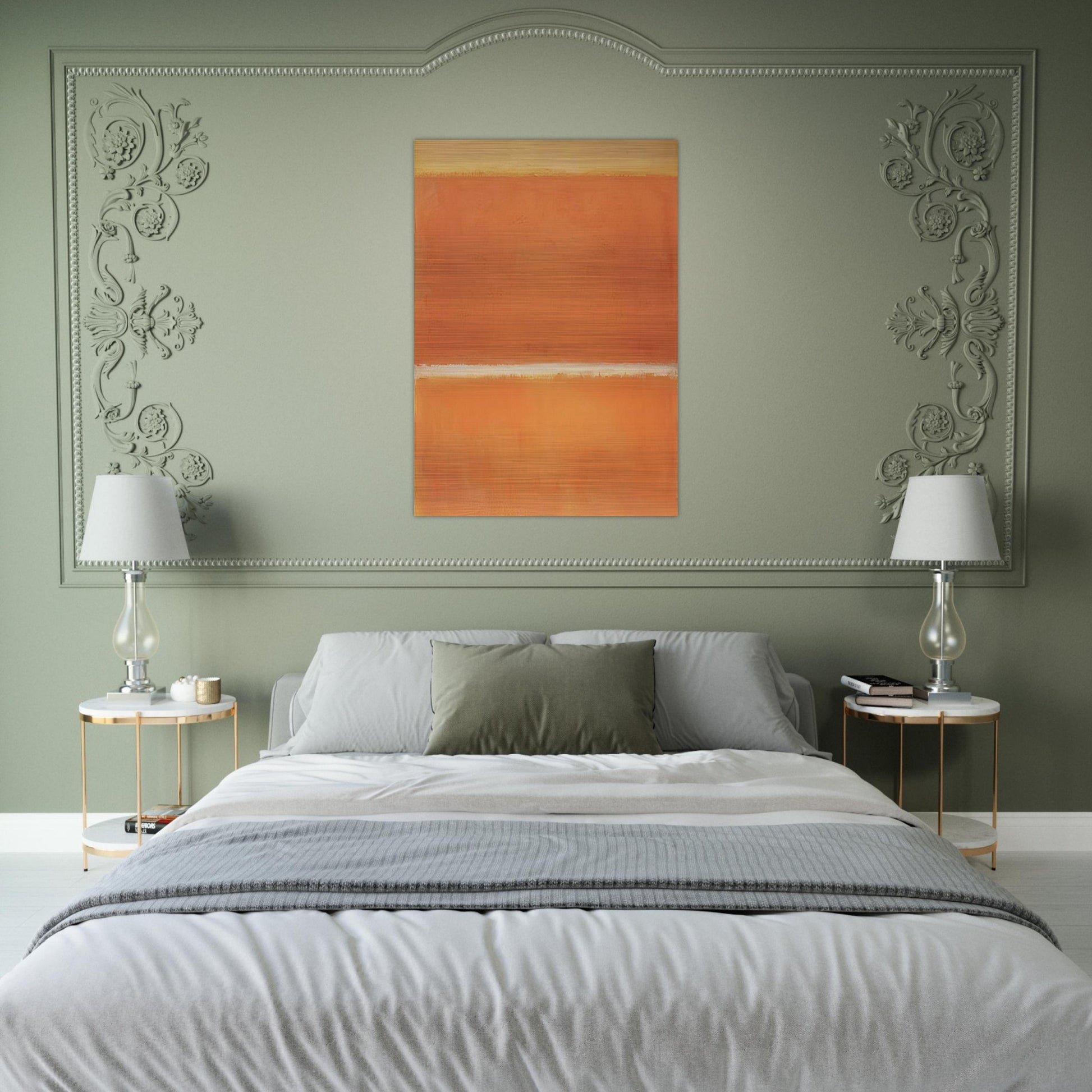 No.11 - 1963 - Mark Rothko Brushed Aluminum Print - 70x100 cm / 28x40 inches | Mark Rothko Aluminum Print | Mark Rothko Prints