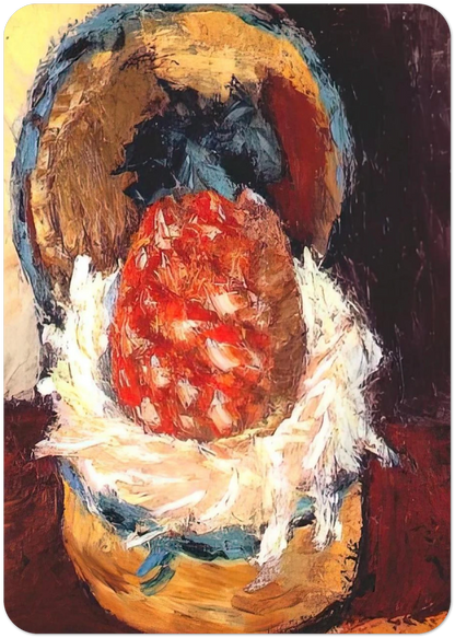 PINEAPPLE IN A BASKET 1926 By Henri Matisse Pack of 10 Post Cards | Henri Matisse Post Cards | A6 (10.5 x 14.8 cm) - 4.1 x 5.8 inches