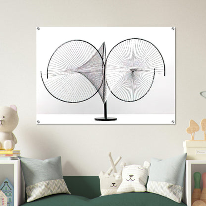 Hyperbolic surfaces - 1959 - Tomas Maldonado Acrylic Print - 70x100 cm / 28x40″ inches | Tomas Maldonado Wall Art | Tomas Maldonado Prints