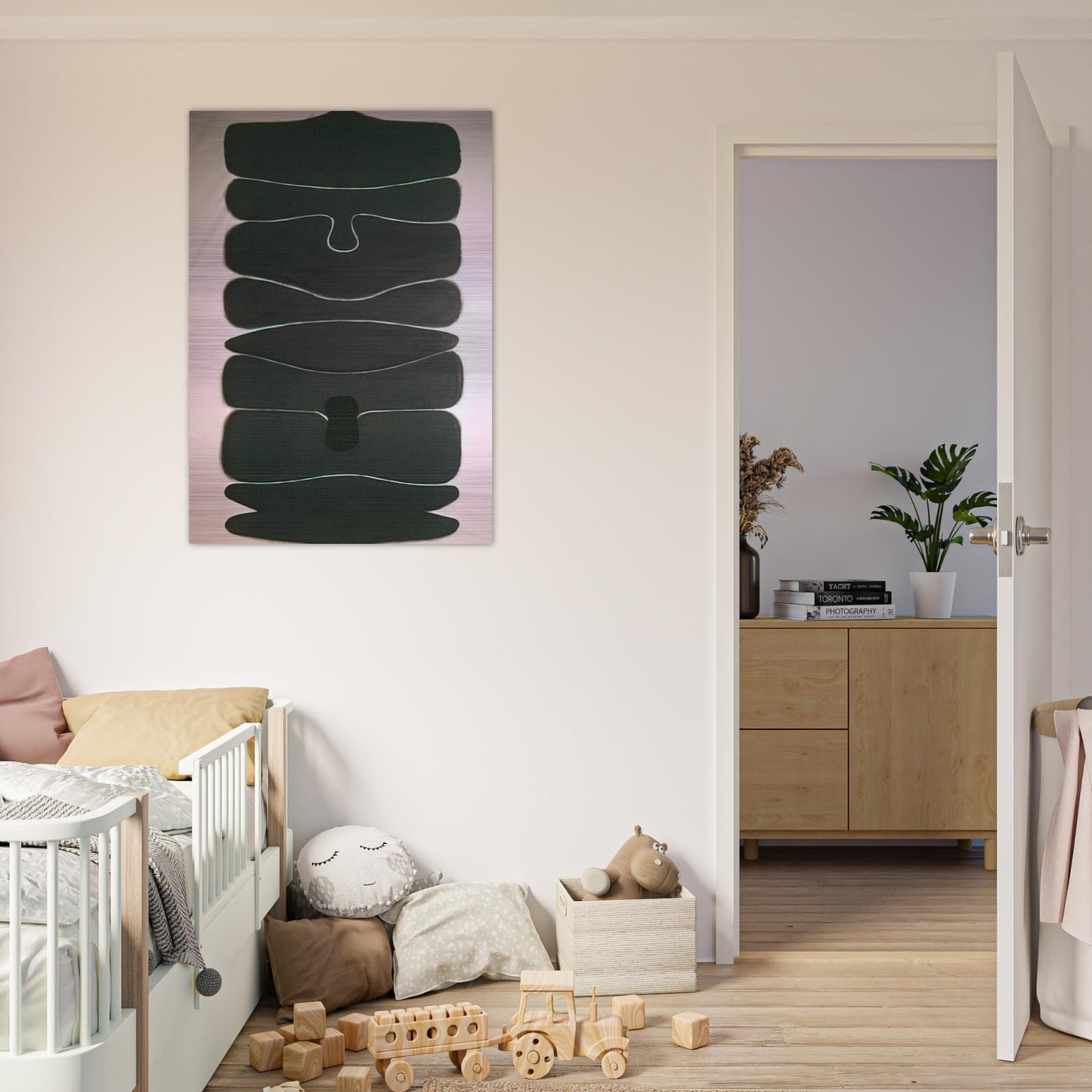 Apollo 1 Ascending Development - 1969 - Victor Pasmore Brushed Aluminum Print - 70x100 cm / 28x40 inches | Victor Pasmore Aluminum Print | Victor Pasmore Prints