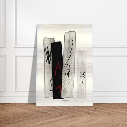 Tamayura - 1996 - Toko Shinoda Brushed Aluminum Print - 70x100 cm / 28x40 inches | Toko Shinoda Aluminum Print | Toko Shinoda Prints
