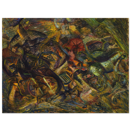 Carlo Carra - JOLTS OF A CAB 1911 Fine Art Poster - Default Title