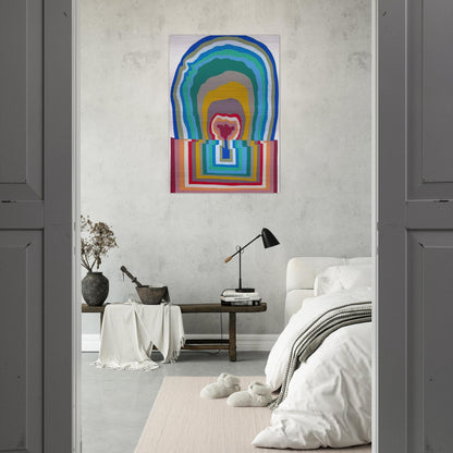 Doppelform - 1971 - Dieter Roth Brushed Aluminum Print - 70x100 cm / 28x40 inches | Dieter Roth Aluminum Print | Dieter Roth Prints