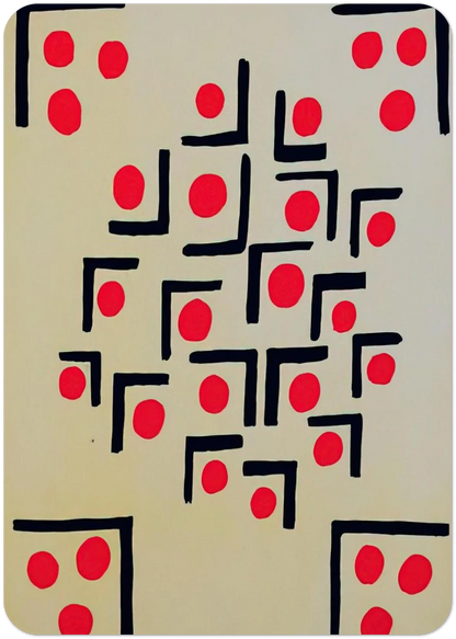 COMPOSITION 29 By Sonia Delaunay Pack of 10 Post Cards | Sonia Delaunay Post Cards | A6 (10.5 x 14.8 cm) - 4.1 x 5.8 inches