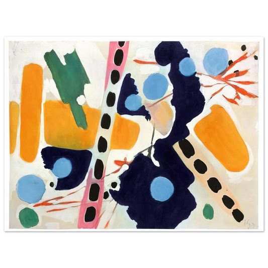 Ernst Wilhelm Nay - Untitled - 1954 Fine Art Poster - Default Title